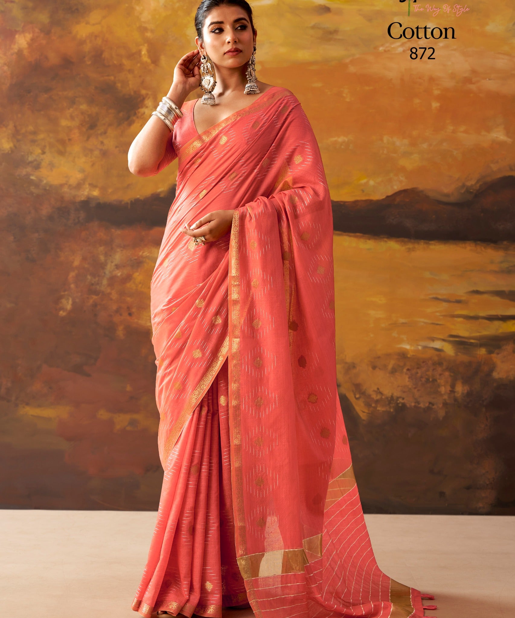 Designer Kira Cotton Saree
