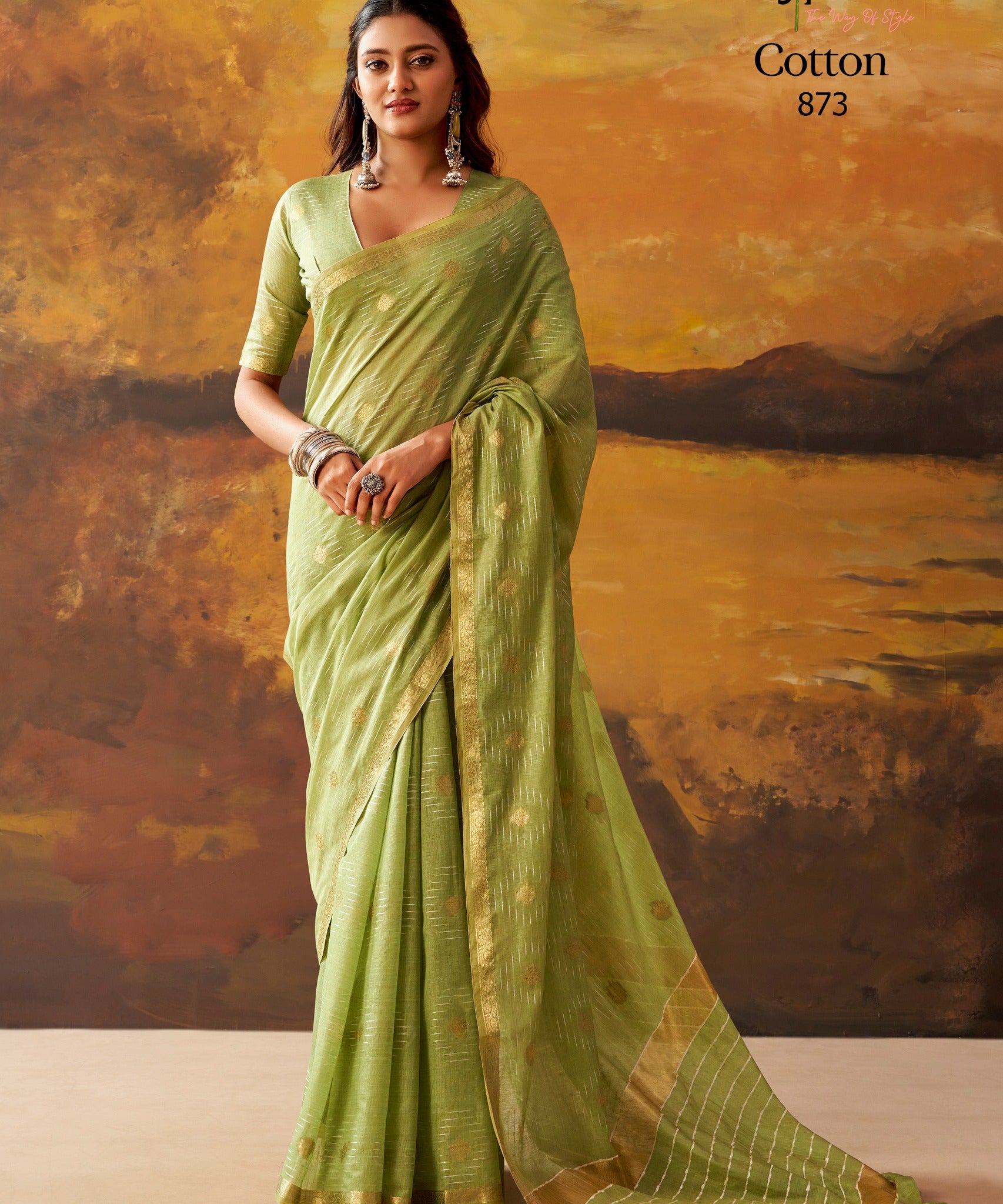 Designer Kira Cotton Saree