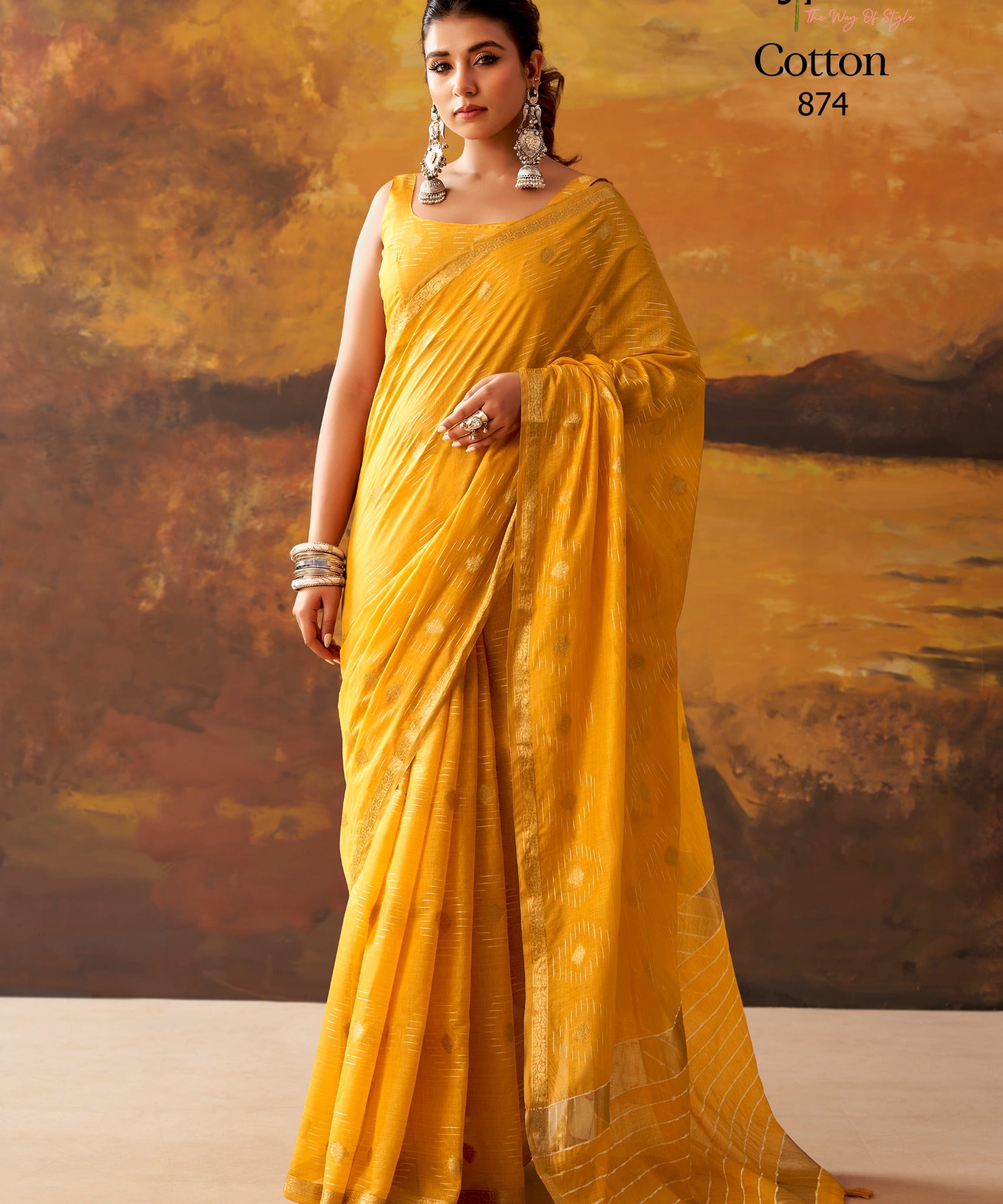 Designer Kira Cotton Saree