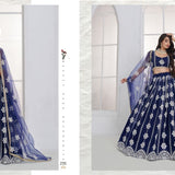 Mrudangi Net Emboridered Lehenga