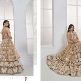 Mrudangi Net Emboridered Lehenga