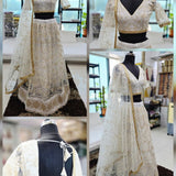 Mrudangi Net Emboridered Lehenga
