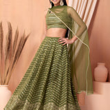 Classic Wedding Embroidered Lehenga