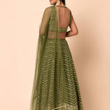Classic Wedding Embroidered Lehenga