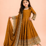 Premium Kids Fandy Silk Gown