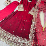 Premium Kids Fandy Silk Gown