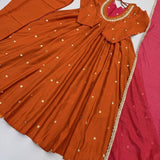 Elegant Embroidered Sequence Gown