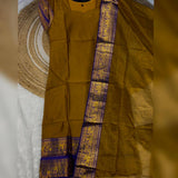 Traditional Silk Straight Kurti