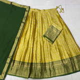 Crafted Kanjivaram Silk Lehenga