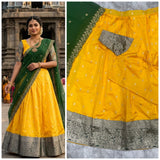 South Style Kanjivaram Silk Lehenga