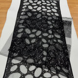 Black Bollywood Sequence Saree