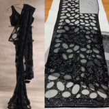 Black Bollywood Sequence Saree