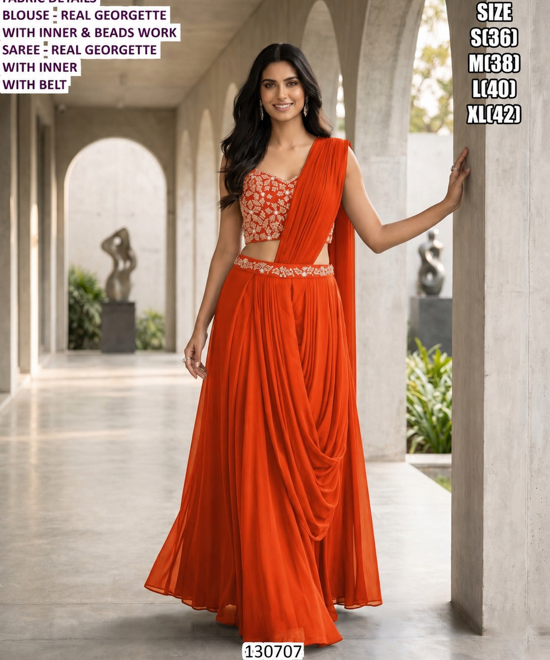 Wardrobe Fusion Saree Collection