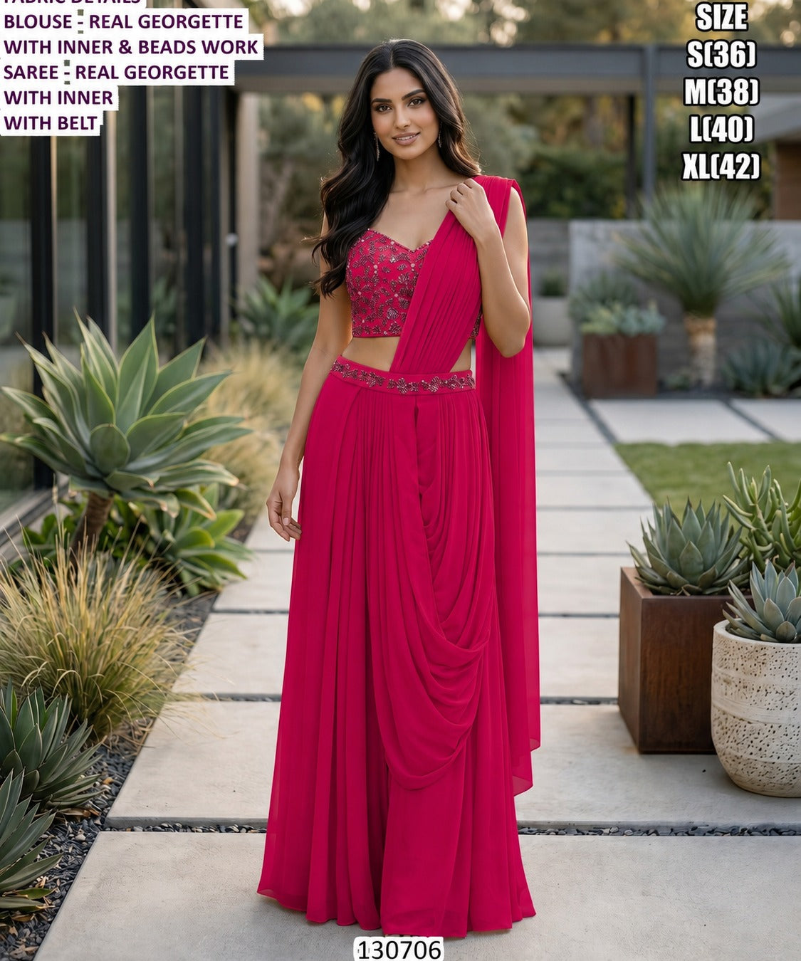 Wardrobe Fusion Saree Collection