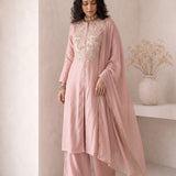 Elegance Roman Silk Suit