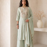 Elegance Roman Silk Suit