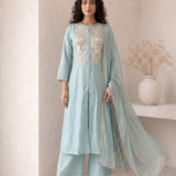 Elegance Roman Silk Suit