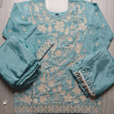 Premium Chinon Raakhi Top Plazzo