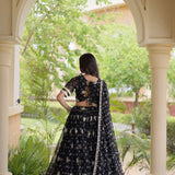 Navratri Bandhej Print Lehenga Choli