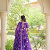 Navratri Bandhej Print Lehenga Choli