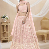 Sparkle Embroidered Wedding Lehenga