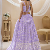 Sparkle Embroidered Wedding Lehenga