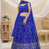Sparkle Embroidered Wedding Lehenga