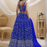 Sparkle Embroidered Wedding Lehenga
