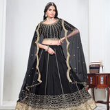 Mehvish Art Silk Wedding Lehenga
