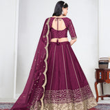 Mehvish Art Silk Wedding Lehenga