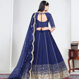 Mehvish Art Silk Wedding Lehenga