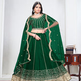 Mehvish Art Silk Wedding Lehenga