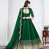 Mehvish Art Silk Wedding Lehenga
