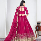 Mehvish Art Silk Wedding Lehenga