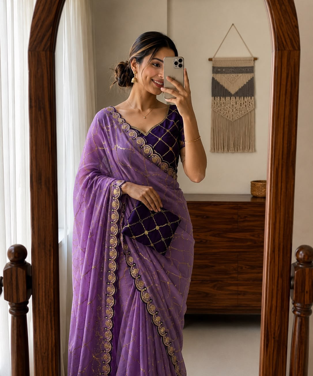 Designer Star Georgette Saree