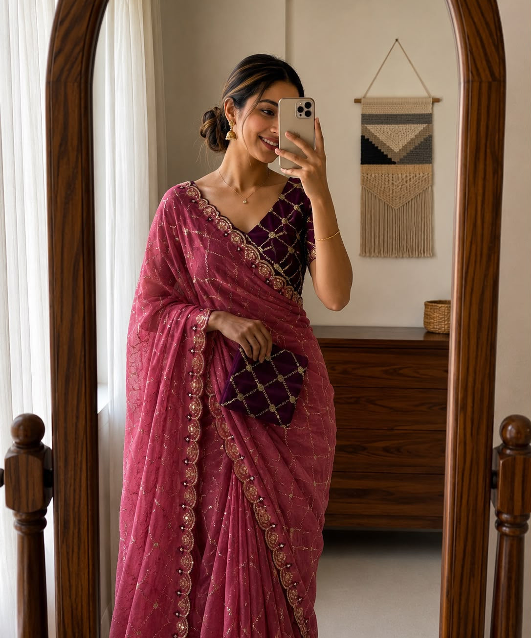Designer Star Georgette Saree