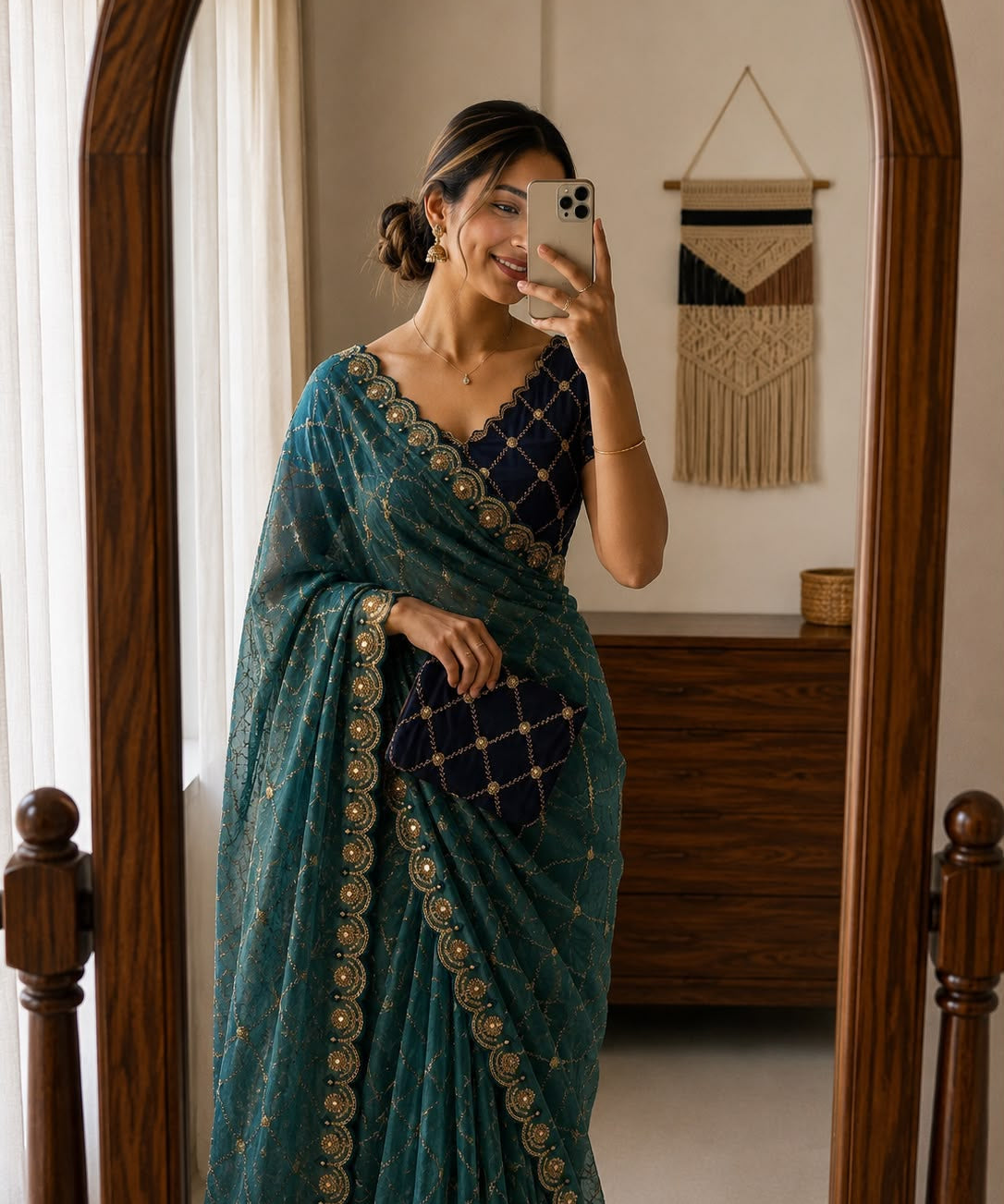 Designer Star Georgette Saree