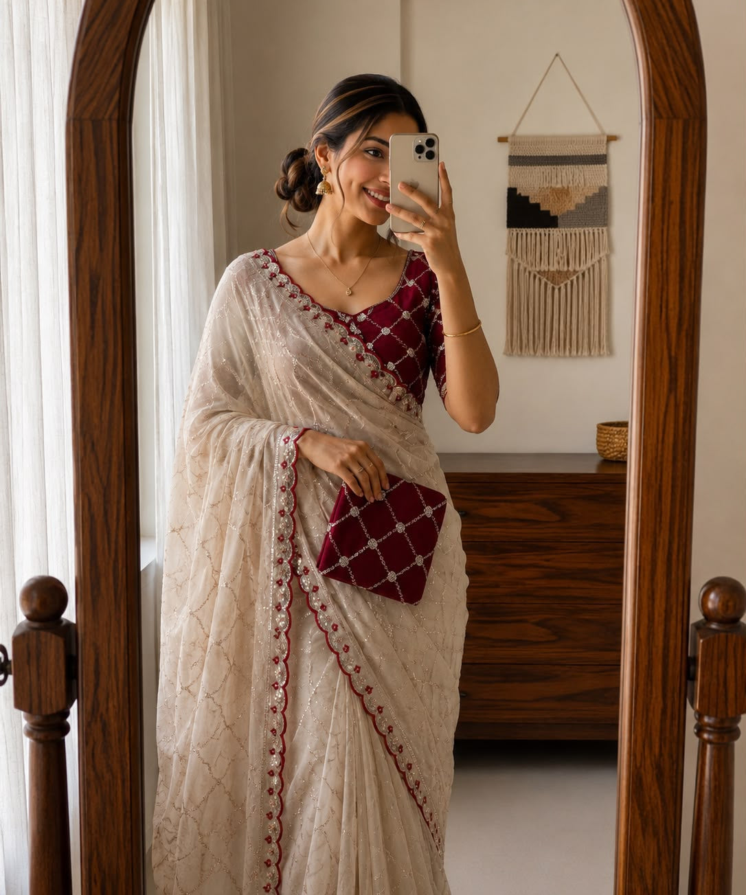 Designer Star Georgette Saree