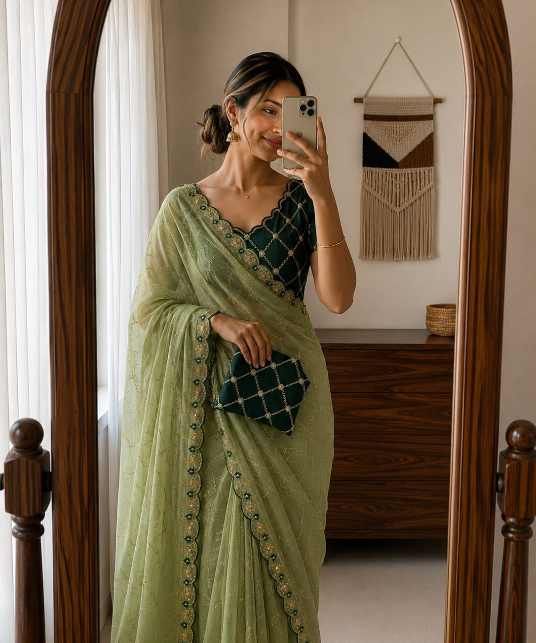 Designer Star Georgette Saree