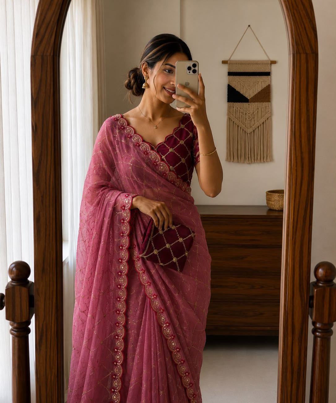 Designer Star Georgette Saree