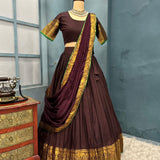 Exclusive Zari Jacquard Lehenga Choli