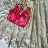 Traditional Viscose Tissue Silk Lehenga