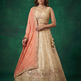 Royal Tissue Silk Embroidered Lehenga