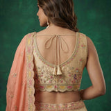 Royal Tissue Silk Embroidered Lehenga