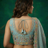 Royal Tissue Silk Embroidered Lehenga