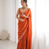 Festive Heavy Fendy Silk Saree