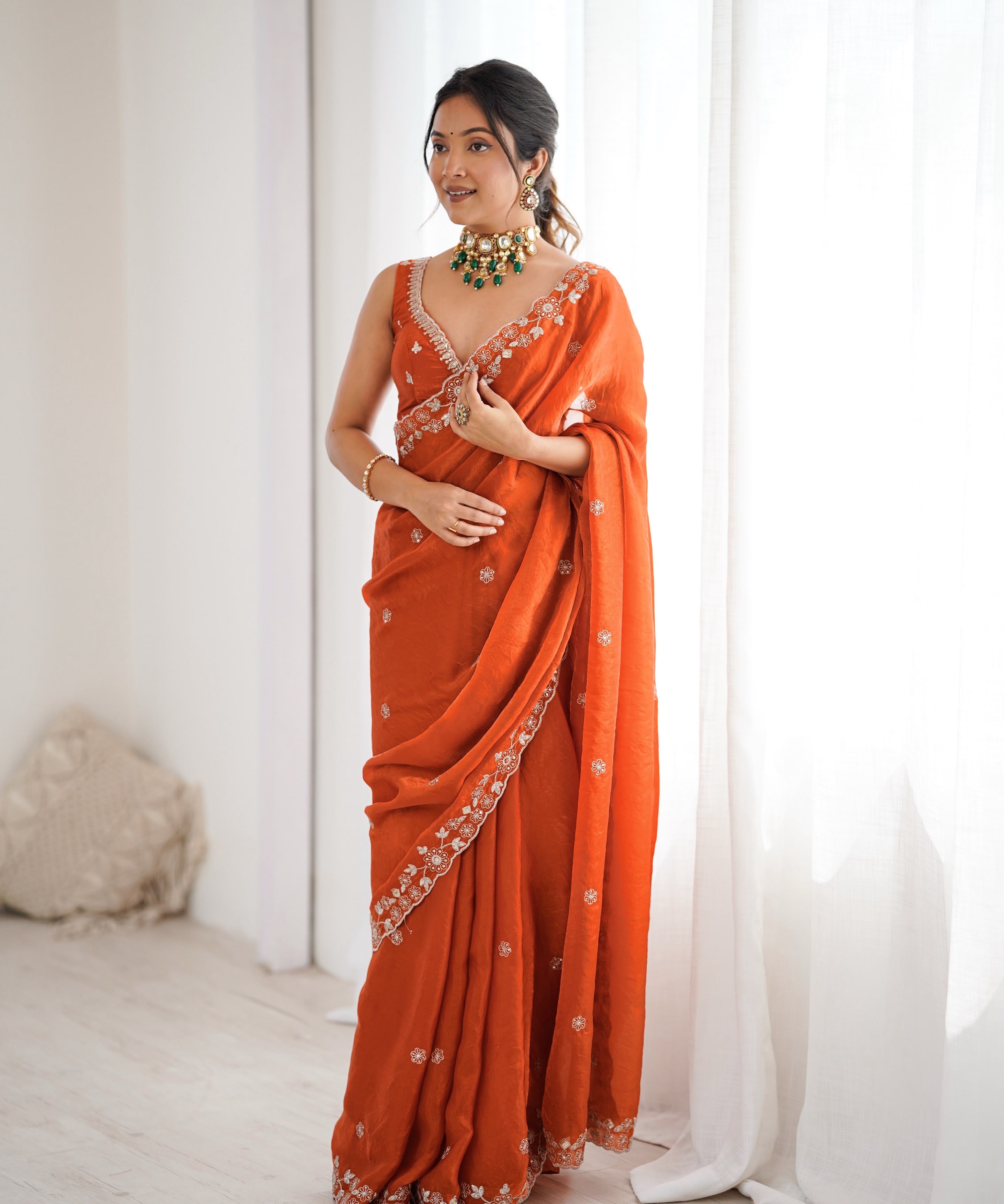 Festive Heavy Fendy Silk Saree