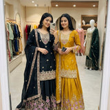 Trending Chinon Silk Top Sharara