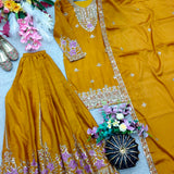 Trending Chinon Silk Top Sharara