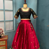 Exclusive Kanjivaram Silk Lehenga